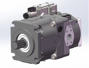 Lanzamiento de nuevo producto Bomba hidráulica variable de pistón axial de eje pasante HD-A11VLO280