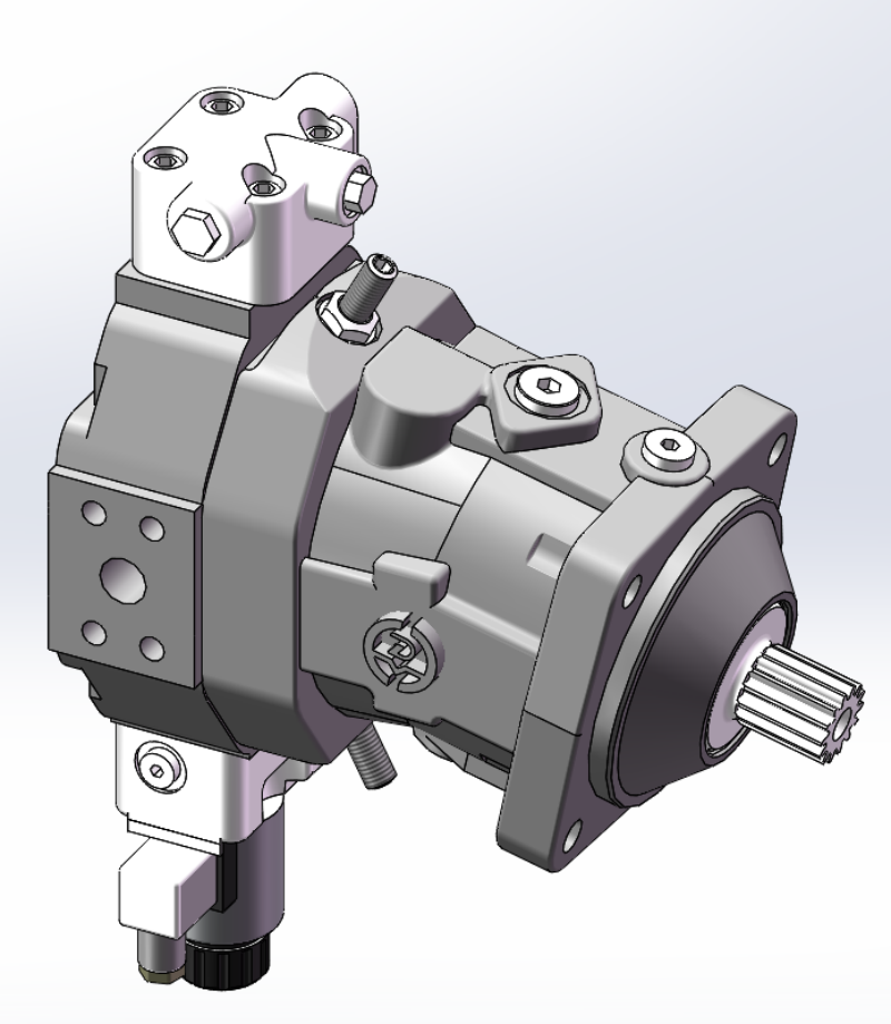 Lanzamiento del producto del motor variable de pistón axial HD-A6VM55EP1/EP2