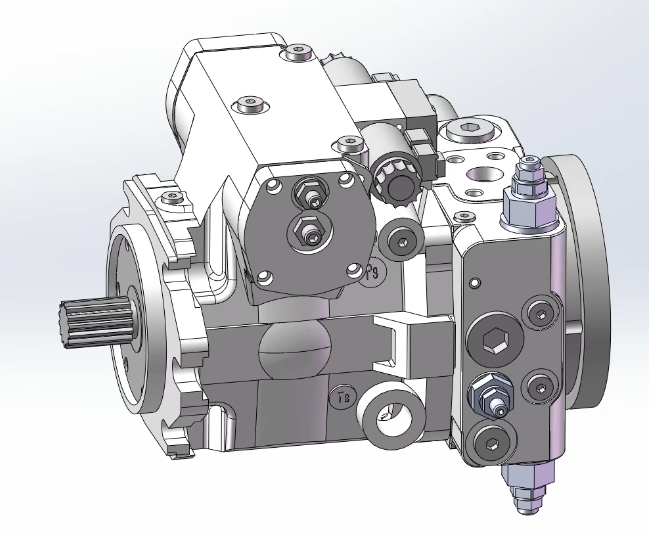 Liberación de producto de la bomba variable de la bomba del émbolo HD-A4VG71